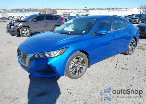 2020 Nissan Sentra Sv Xtronic Cvt z USA, uszkodzony, nr VIN 3N1AB8CV1LY223536